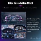 12.3 inch LCD Dashboard Digital Cluster For For 5 series GT-FO7 5 series F10/F11/F18 6 series FO6/F12/F13 7 series FO1/F02/F03 Virtual Cockpit Speedometer Instrument Panel
