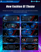 12.3 inch LCD Dashboard Digital Cluster For For 5 series GT-FO7 5 series F10/F11/F18 6 series FO6/F12/F13 7 series FO1/F02/F03 Virtual Cockpit Speedometer Instrument Panel