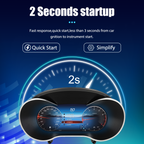 Digital Dashboard For Benz C GLC W205 W253 2015-2018 Years Android player Radio Instrument Panel Virtuele Cockpit Speedometer