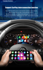 12.3 inch LCD Dashboard Digital Cluster For VW Polo/T-Cross 2019-2025 Virtual Cockpit Speedometer Instrument Panel