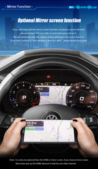 12.3 inch LCD Dashboard Digital Cluster For Seat Leon 2013-2018 Virtual Cockpit Speedometer Instrument Panel