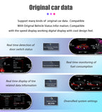 12.3 inch LCD Dashboard Digital Cluster For For 5 series GT-FO7 5 series F10/F11/F18 6 series FO6/F12/F13 7 series FO1/F02/F03 Virtual Cockpit Speedometer Instrument Panel