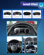 10.25 inch LCD Dashboard Digital Cluster For Audi A3 8P 2008-2013 PQ platform Virtual Cockpit Speedometer Instrument Panel