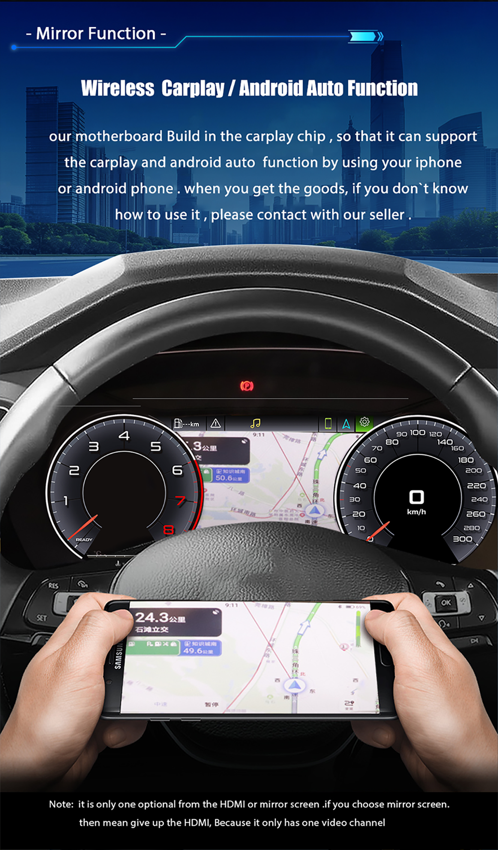 10.25 inch LCD Dashboard Digital Cluster For Audi A3 8P 2008-2013 PQ platform Virtual Cockpit Speedometer Instrument Panel